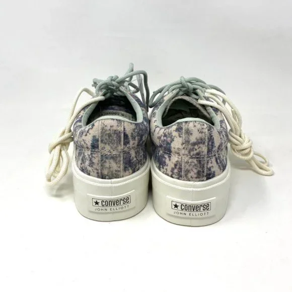 💖MEGA SALE💖Converse Skip Grip OX French Gray White Women Shoe Canvas 172578C - Picture 4 of 10
